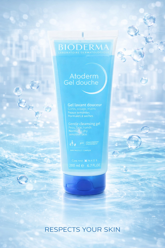 Bioderma women Atoderm Gentle Shower Gel (Tube) - 200ml/6.7oz