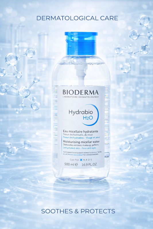Bioderma women Hydrabio H2o Pump Micelle Solution (For Dehydrated And Sensitive Skin) 500ml/16.9oz