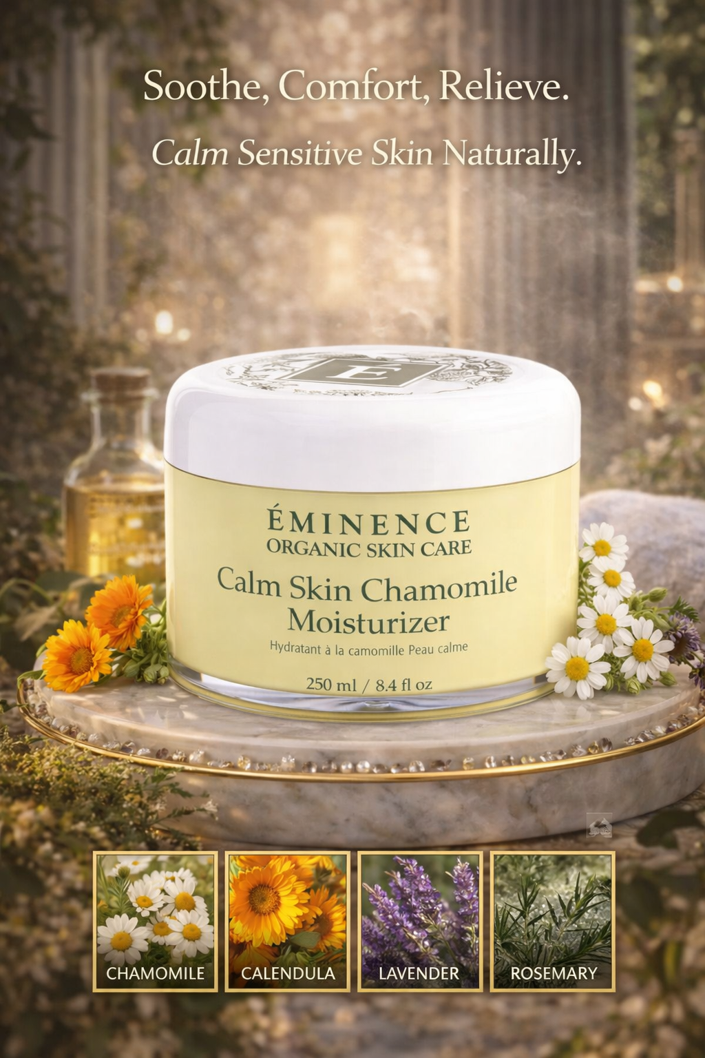 Eminence women Calm Skin Chamomile Moisturizer (Sensitive Skin) 248ml/8.4oz