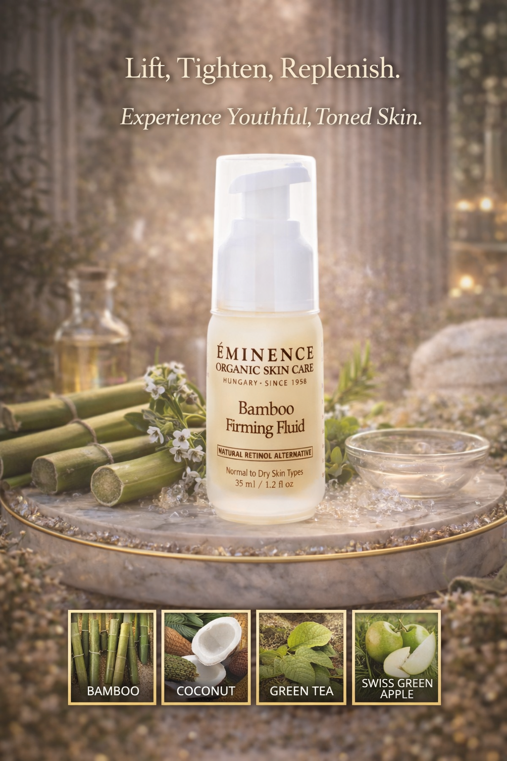 Eminence women Bamboo Firming Fluid - For Normal To Dry Skin 35ml/1.2oz