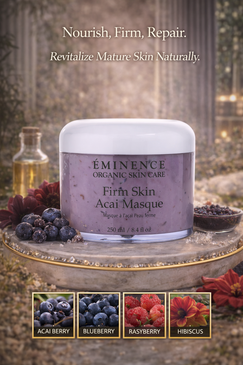 Eminence women Firm Skin Acai Masque (Salon Size) 248ml/8.4oz