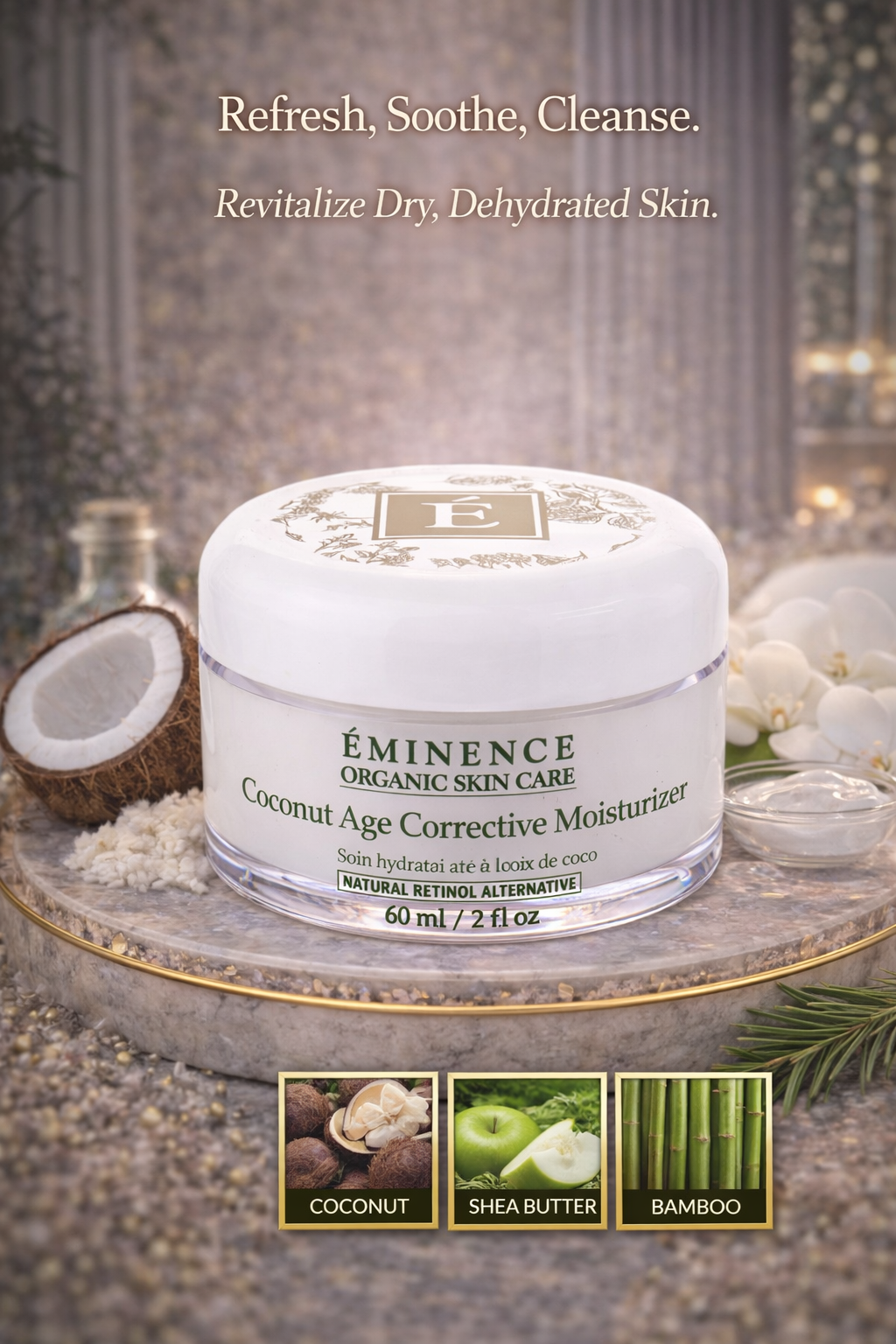 Eminence women Coconut Age Corrective Moisturizer - For Normal To Dry Skin 60ml/2oz