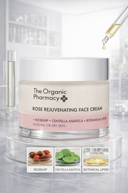 The Organic Pharmacy women Rose Rejuvenating Face Cream For Normal To Dry Skin 50ml/1.69oz