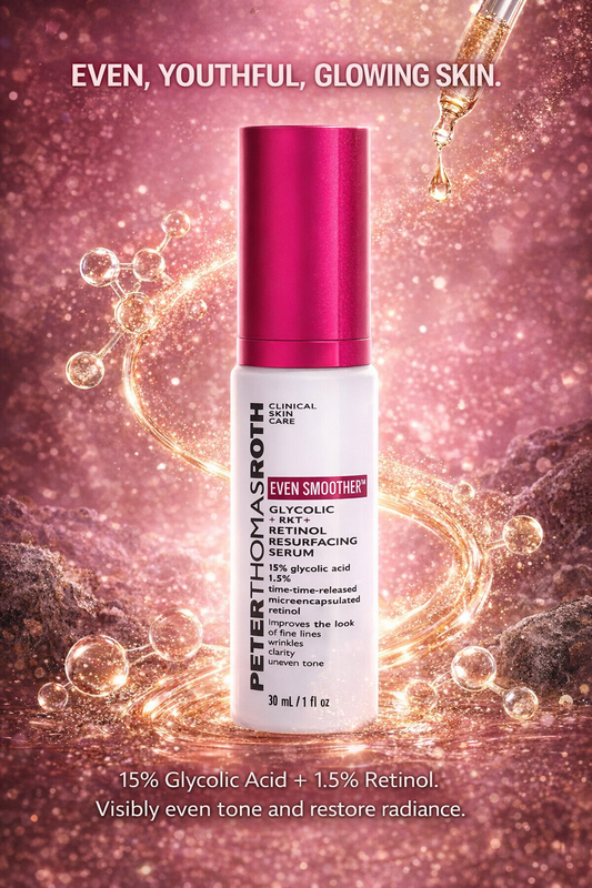 Peter Thomas Roth women Even Smoother Glycolic Retinol Resurfacing Serum 30ml/ 1oz