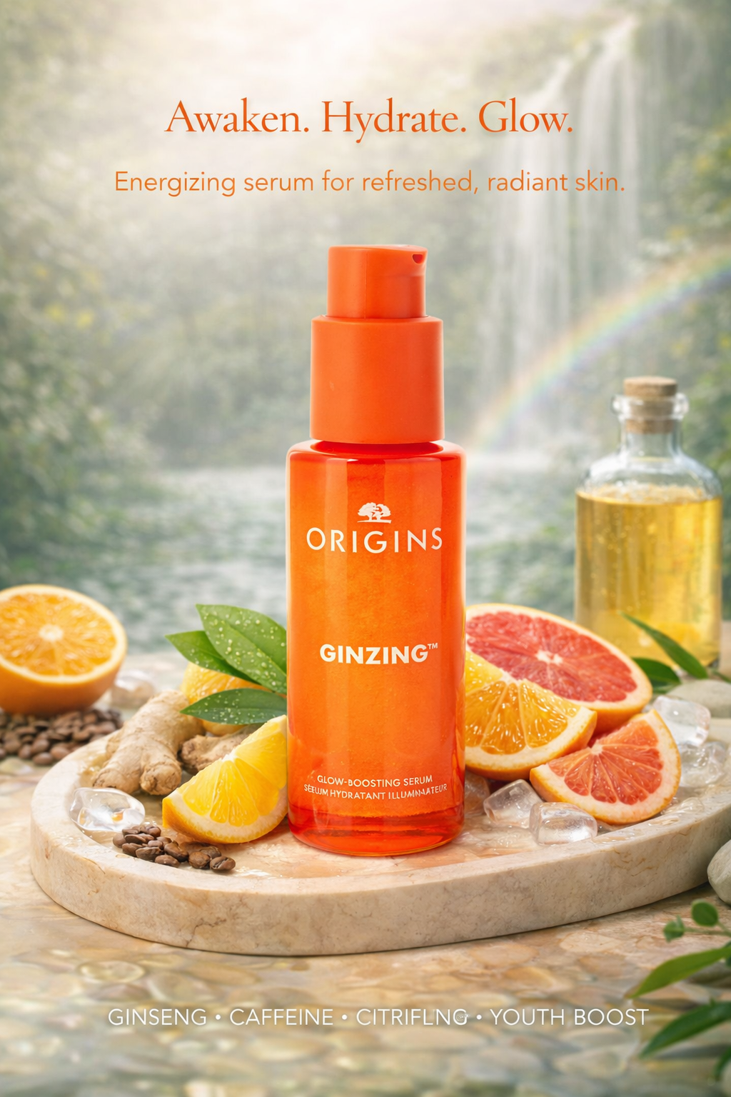 Origins women Ginzing™ Glow-Boosting Serum 30ml/1oz