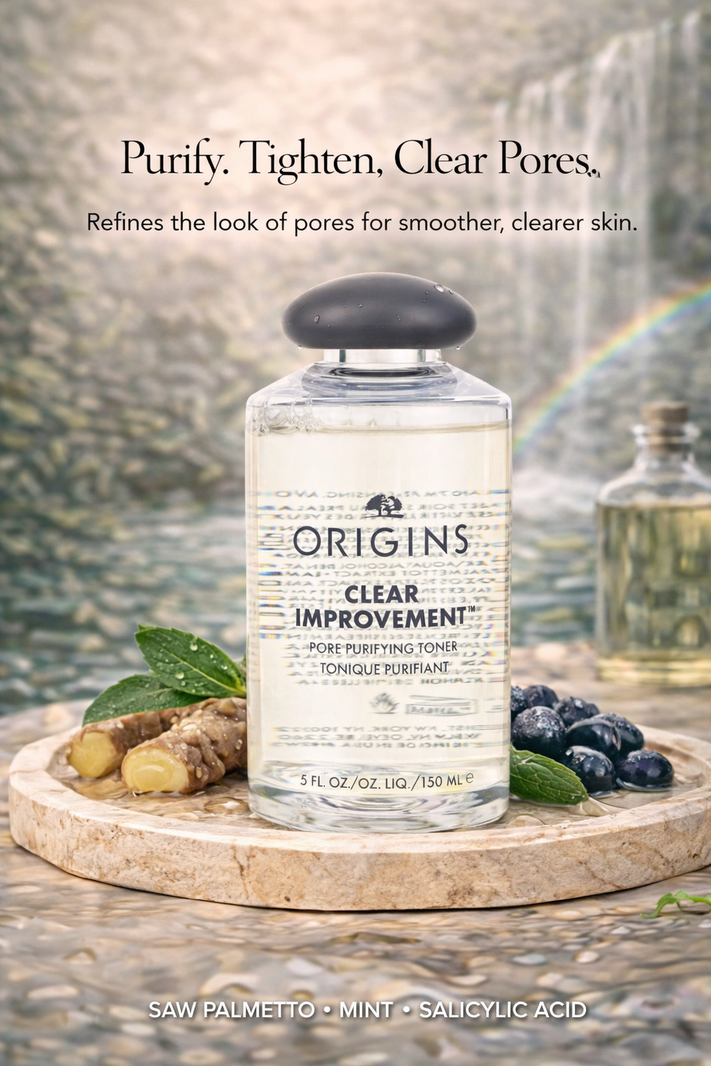 Origins Zero Oil Zero Oil Pore Purifying Toner With Saw Palmetto And Mint