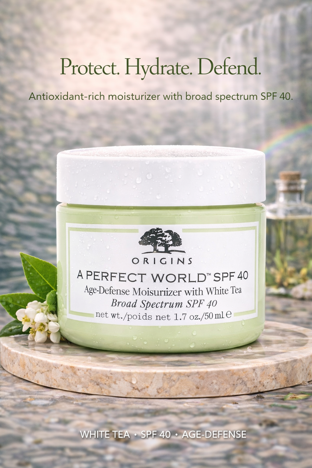 Origins women A Perfect World Spf 40 Age-Defense Moisturizer With White Tea 50ml/1.7oz