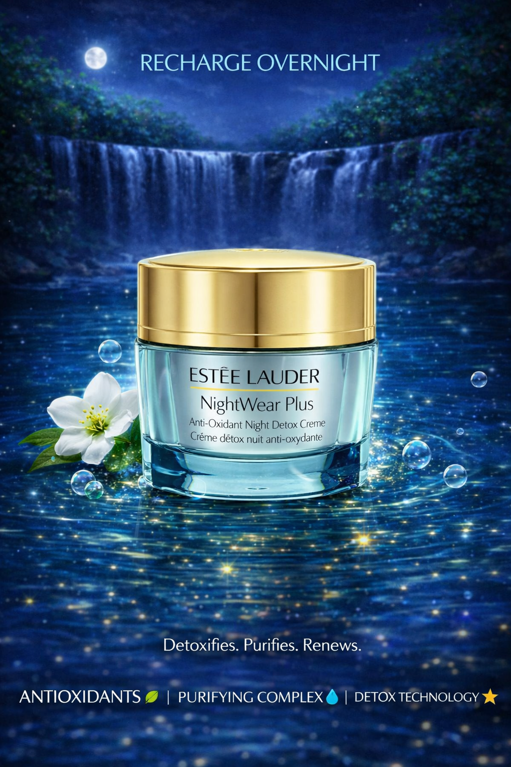 Estee Lauder women Nightwear Plus Anti-Oxidant Night Detox Creme 50ml/1.7oz