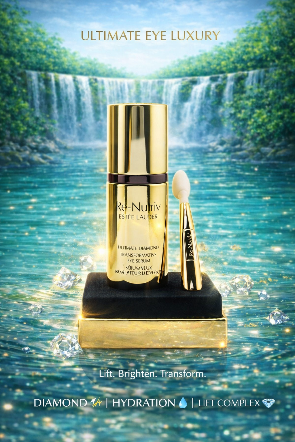 Estee Lauder women Re-Nutriv Ultimate Diamond Transformative Eye Serum 15ml/0.5oz