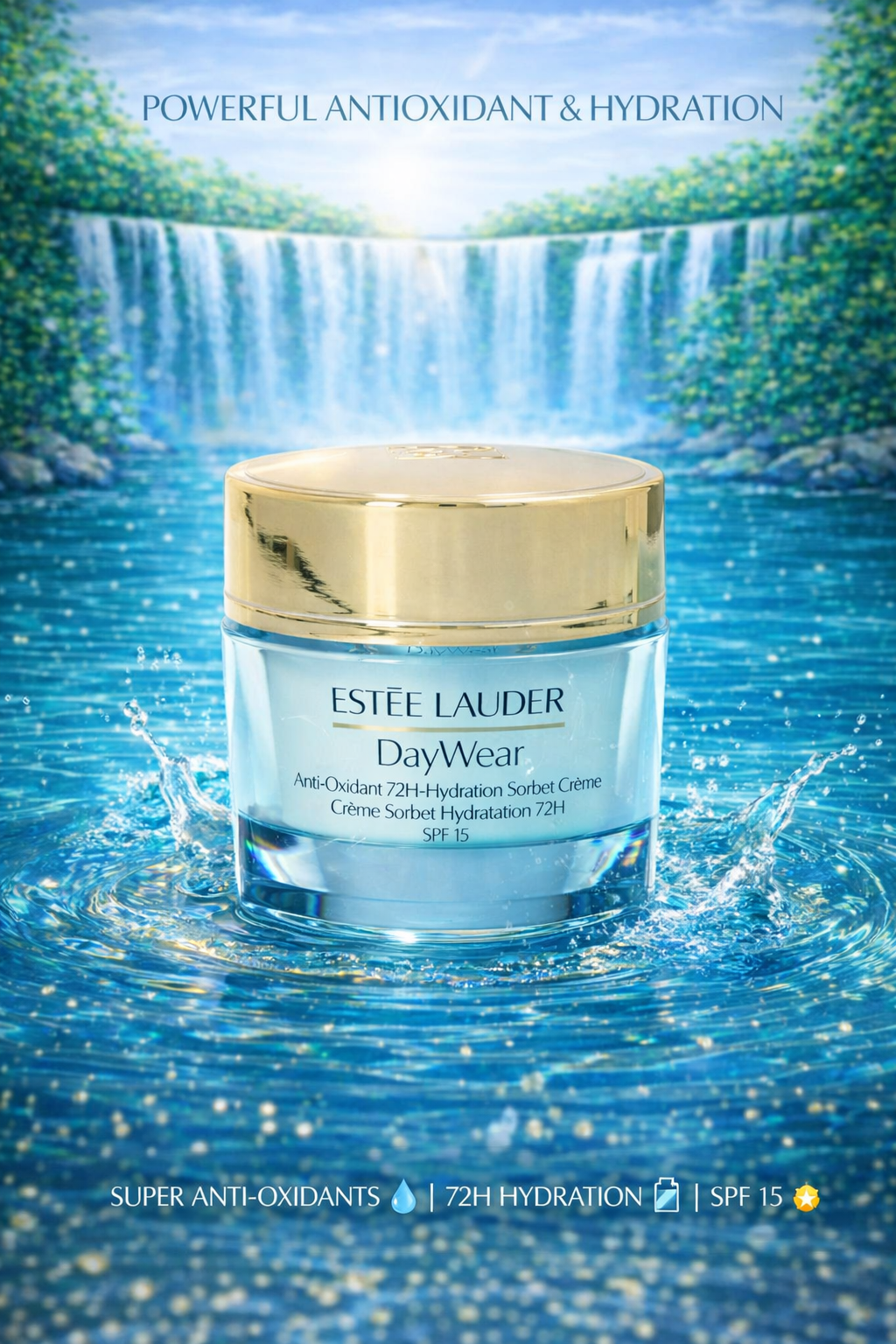 Estee Lauder women Daywear Anti-Oxidant 72h-Hydration Sorbet Creme Spf 15 - Normal/ Combination Skin 50ml/1.7oz