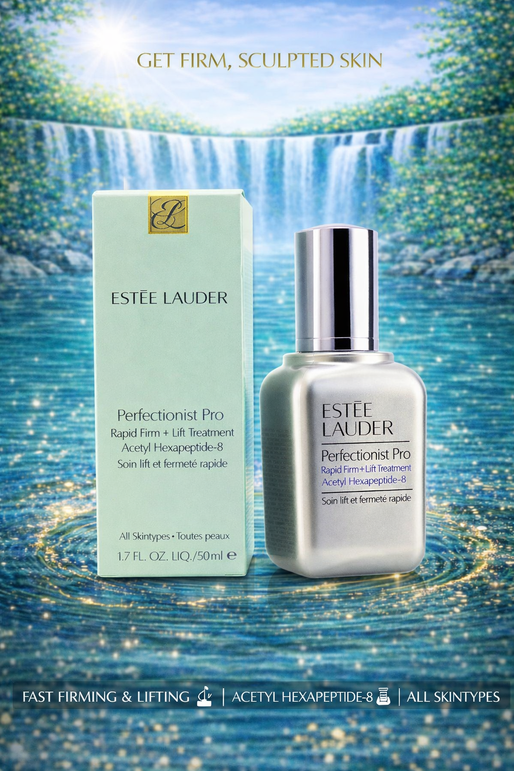 Estee Lauder Perfectionist Pro Perfectionist Pro Rapid Firm + Lift Treatment Acetyl Hexapeptide-8 - For All Skin Types 50ml/1.7oz