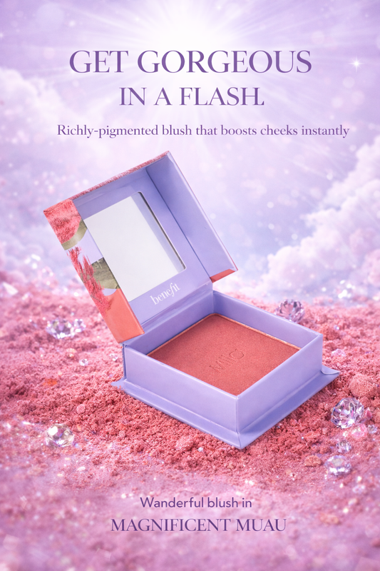 Benefit Women Wanderful World Blushes Powder Blush # Soft Neutral Rose