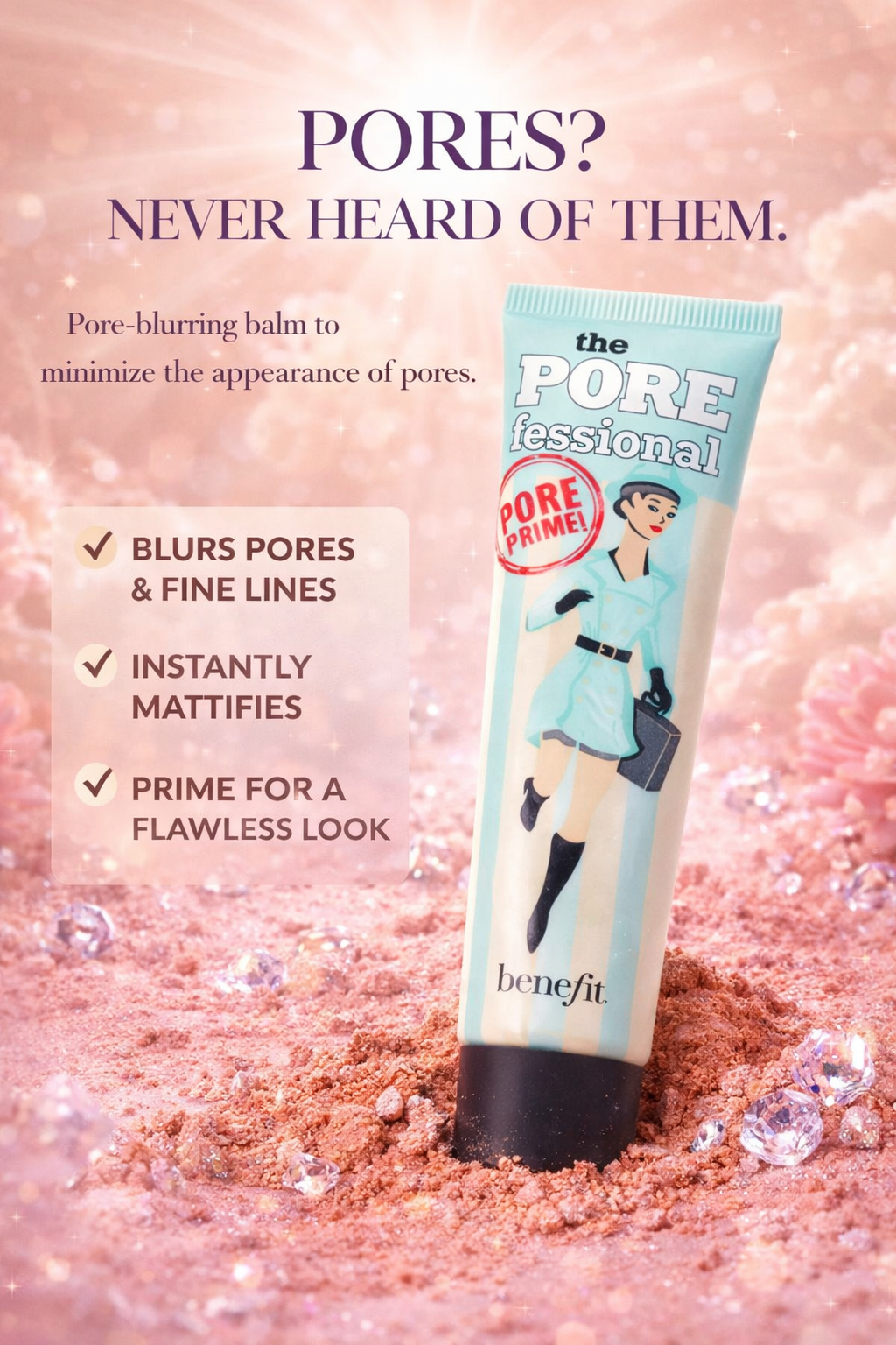 Benefit women The Porefessional Pore Balm To Minimize The Appearance Of Pores 44ml/1.5oz