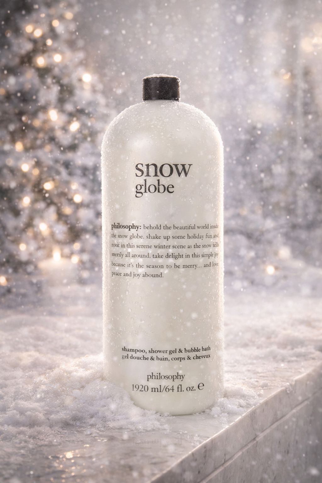 Philosophy women Snow Globe Shampoo, Shower Gel & Bubble Bath 1920ml/64oz