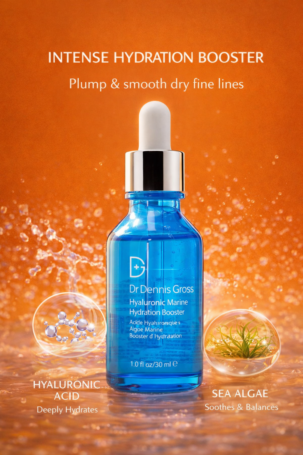 Dr Dennis Gross women Hyaluronic Marine Hydration Booster 30ml/1oz