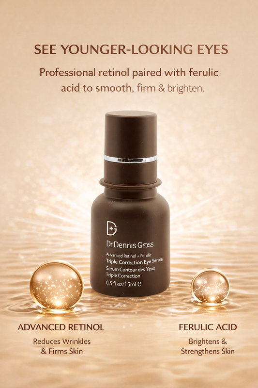 Dr Dennis Gross women Advanced Retinol + Ferulic Triple Correction Eye Serum 15ml/0.5oz
