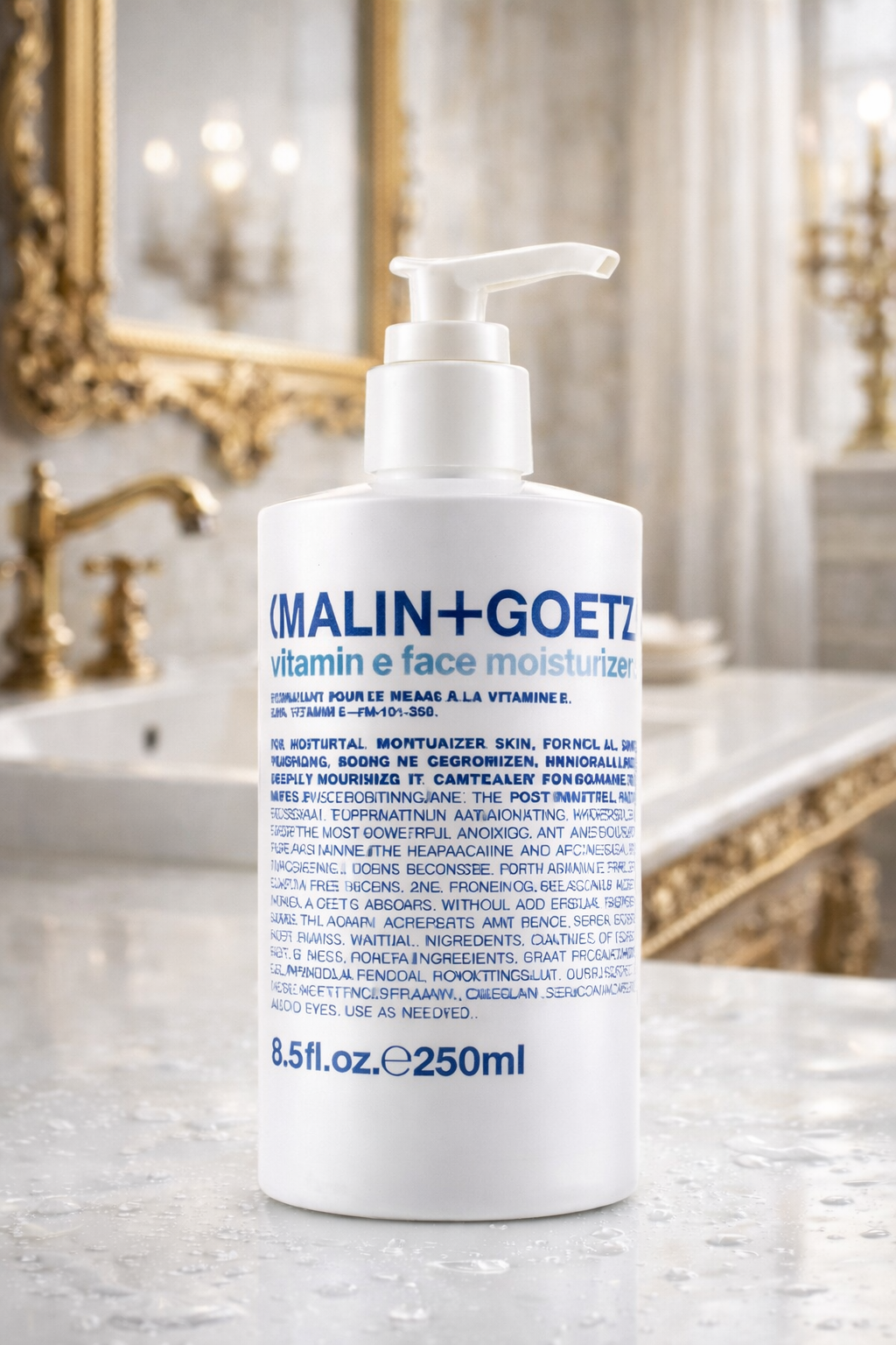 Malin+Goetz unisex Vitamin E Face Moisturizer 250ml/8.5oz