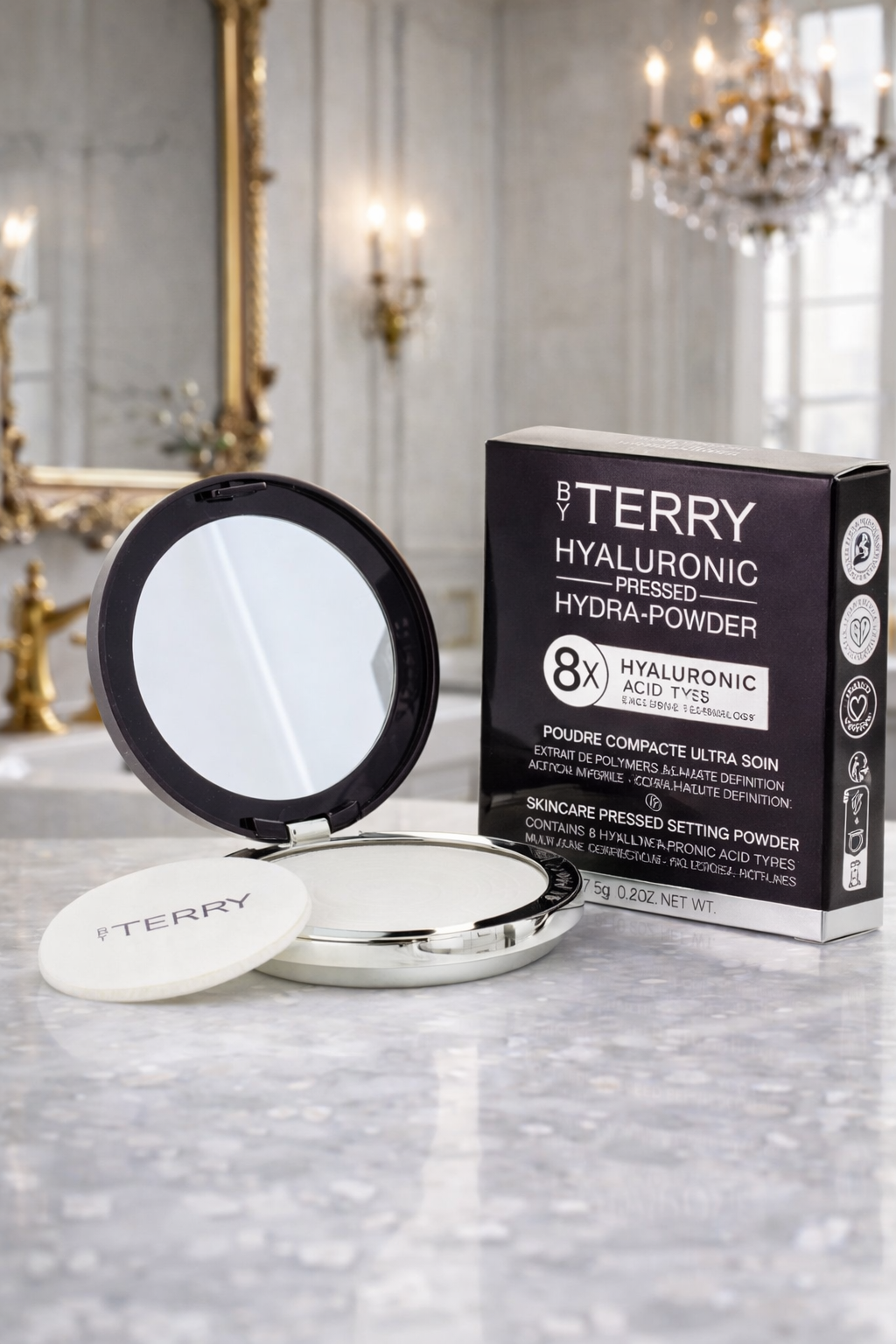 By Terry Women Hyaluronic Pressed Hydra Powder 8ha #0 Colorless 7.5g/0.26oz