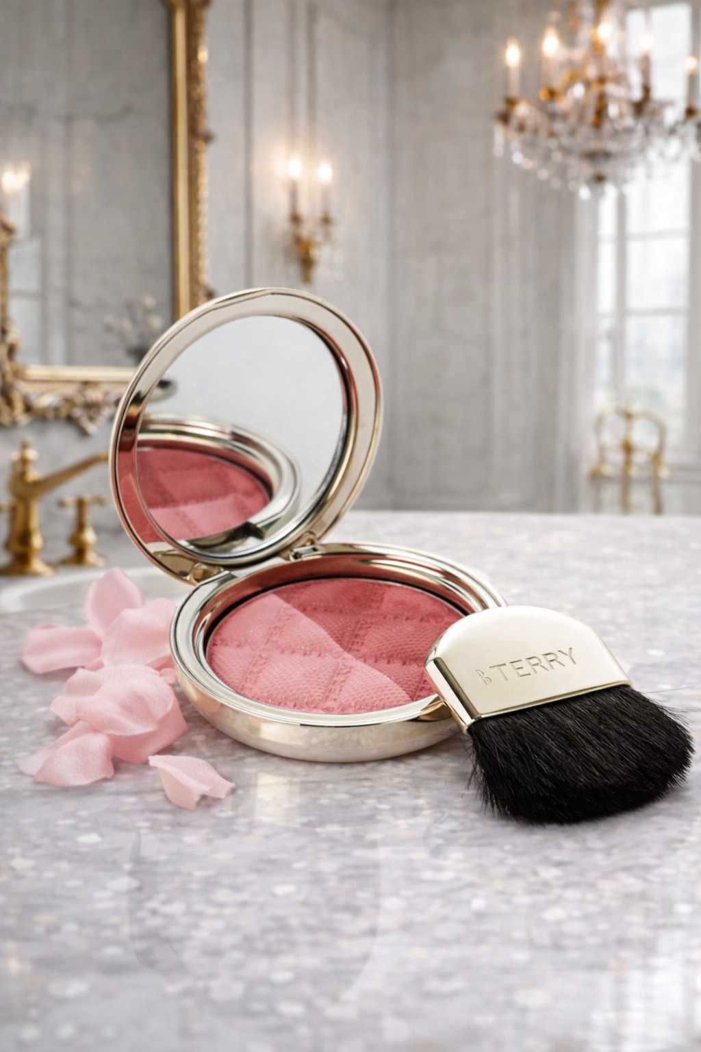 By Terry Women Terrybly Densiliss Blush Contouring Duo Powder # 300 Peachy Sculpt 6g/0.21oz