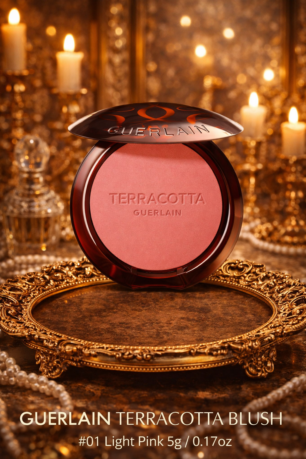 Guerlain Women Terracotta Blush # 01 Light Pink 5g/0.17oz