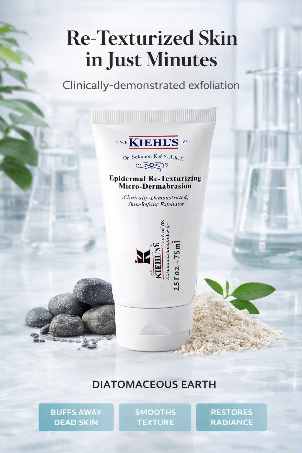 Kiehl's women Epidermal Re-Texturizing Micro-Dermabrasion 75ml/2.5oz