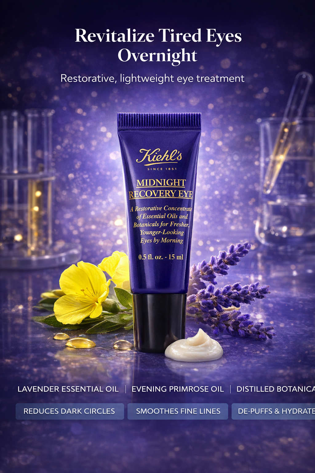 Kiehl's women Midnight Recovery Eye 15ml/0.5oz
