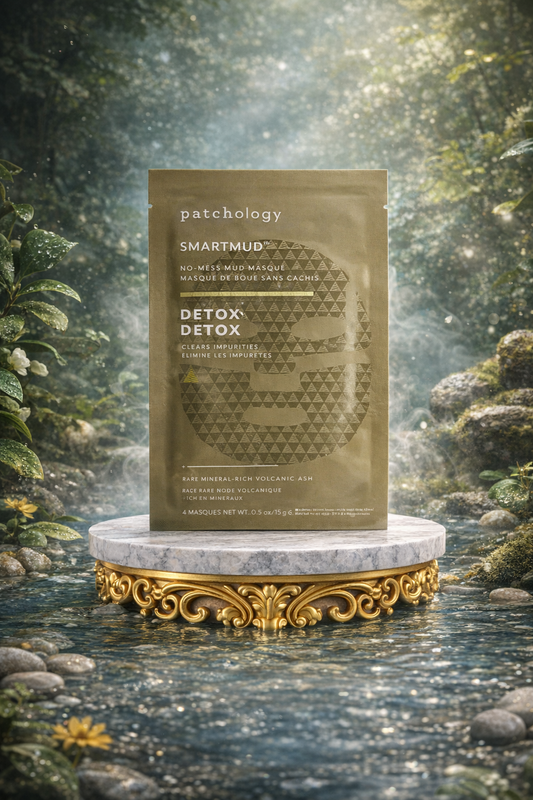 Patchology Mud Masque Smartmud Detox No Mess Mud Mask 4x16ml/0.54oz