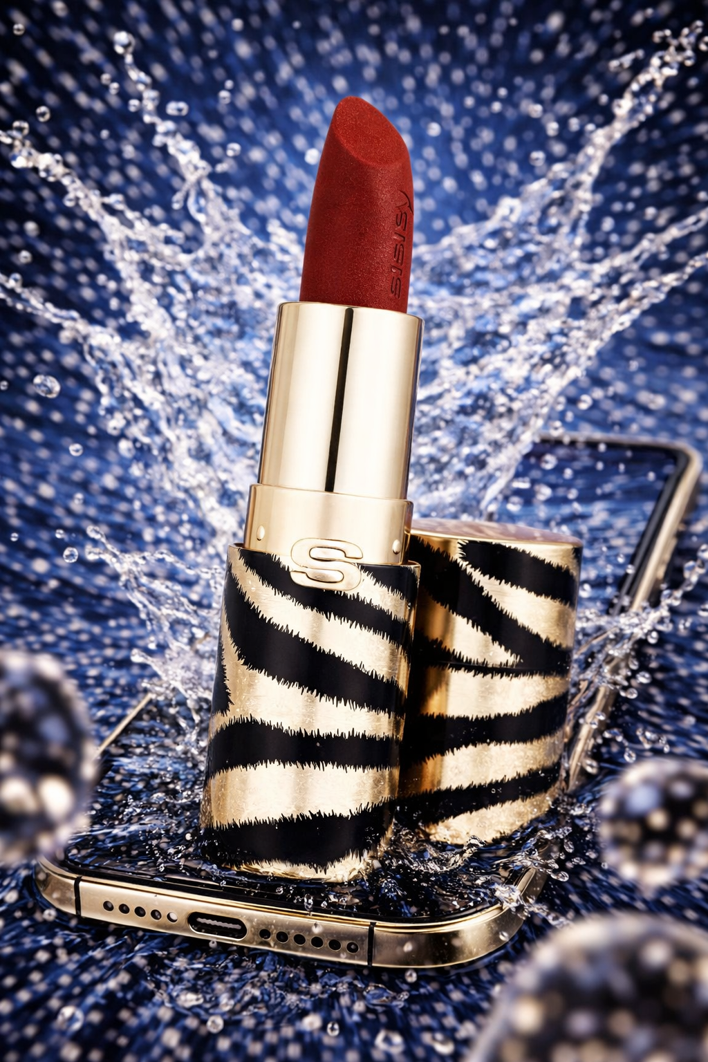 Sisley women Phyto Rouge Velvet Lipstick # 31 Orange Fawn 3g/0.1oz