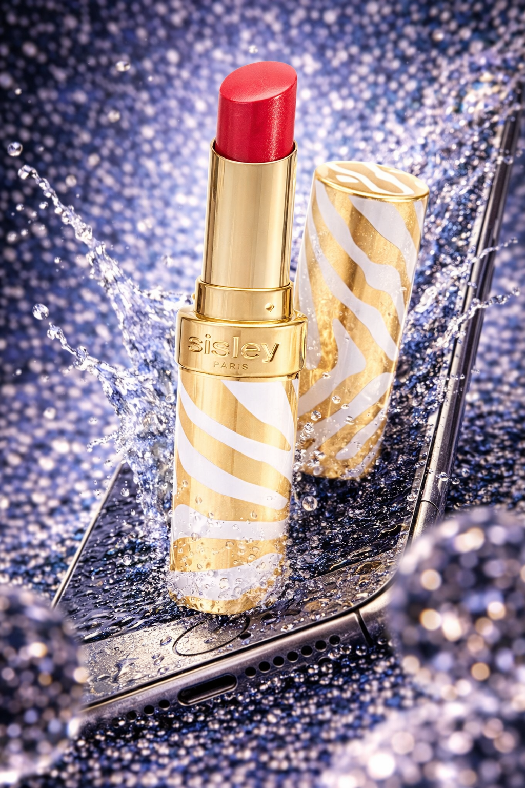 Sisley Phyto Lip Shine Ultra Shining Lipstick # 41 Sheer Red Love 3g/0.1oz