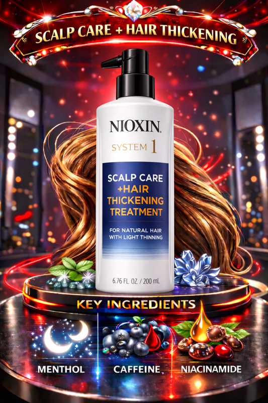 Nioxin System 1 Scalp Care + Hair Thickening Treatment 6.76 oz