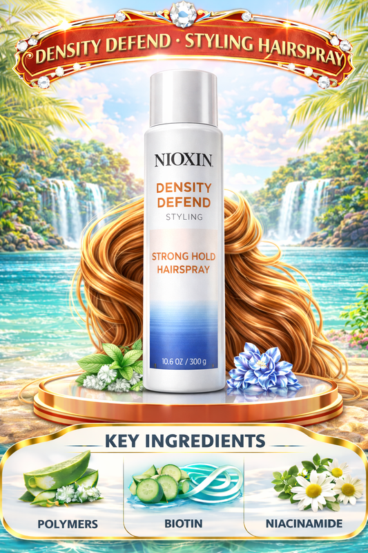 Nioxinu Density Defend Styling Strong Hold Hairspray 10.6 oz