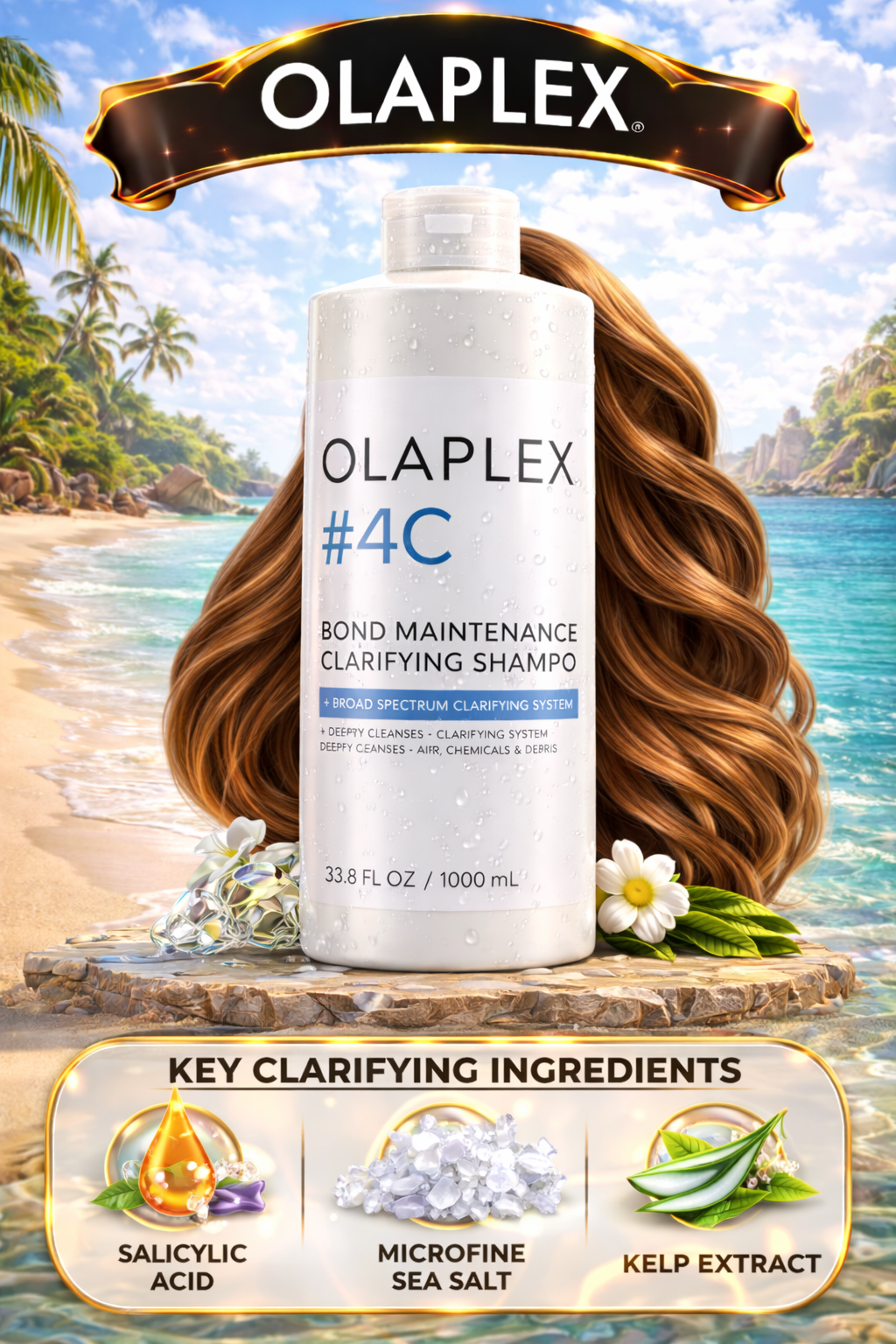 Olaplex #4c Bond Maintenance Clarifying Shampoo 33. 8.oz