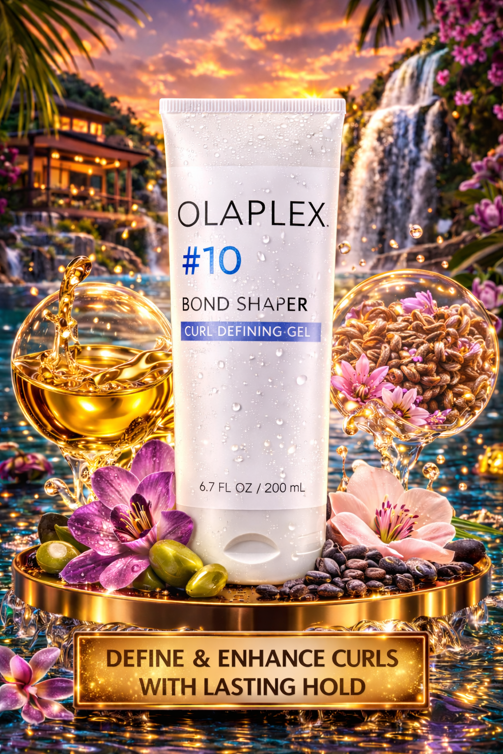 Olaplex #10 Bond Shaper Curl Defining Gel 6.7 oz