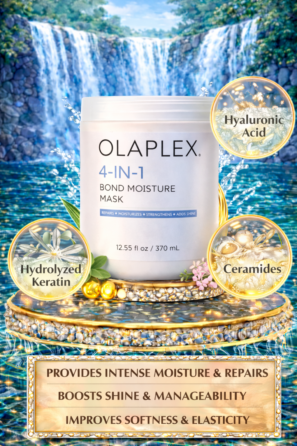 Olaplex 4-In-1 Bond Moisture Mask 12.55 oz