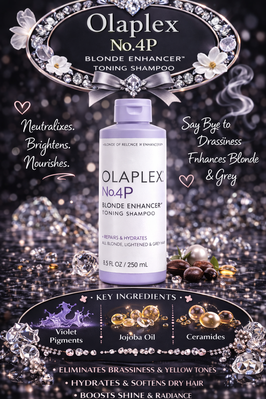 Olaplex No.4p Blonde Enhancer Toning Shampoo 8.5 oz