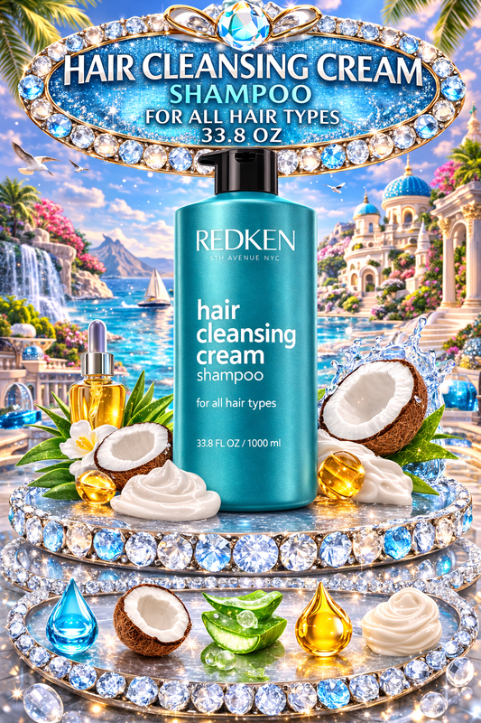 Redken Hair Cleansing Cream Shampoo For All Hair Types 33.8 oz