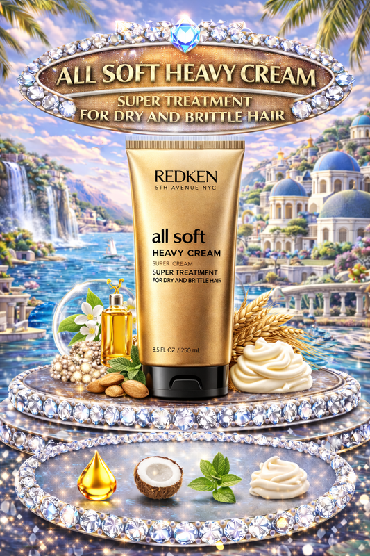 Redken All Soft Heavy Cream Super Treatment For Dry And Brittle Hair 8.5 oz