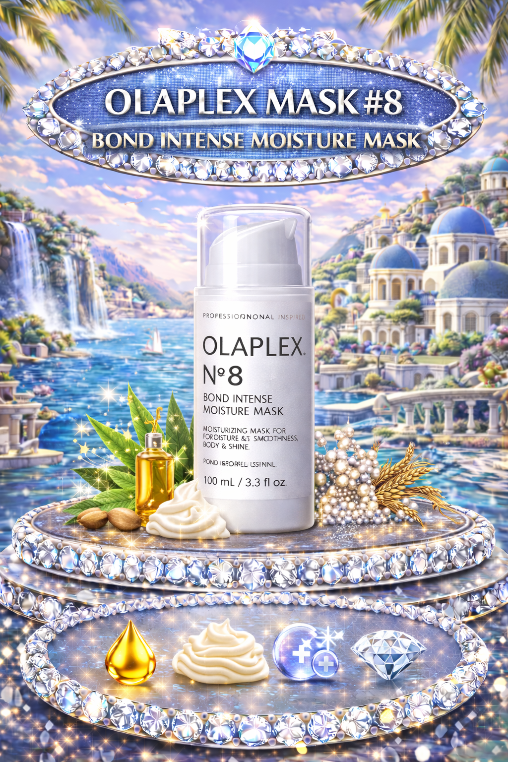Olaplex Mask #8 Bond Intense Moisture Mask 3.3 oz