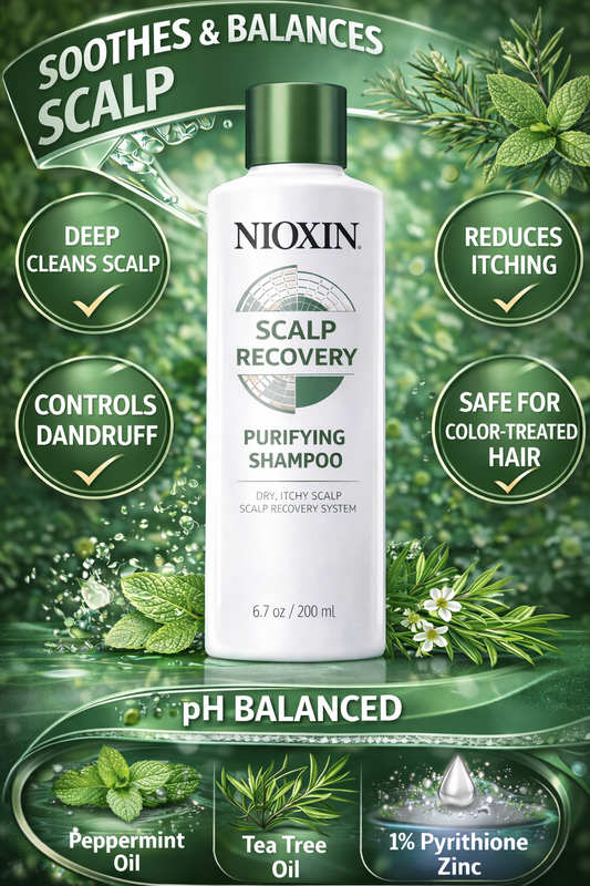 Nioxin Scalp Recovery Purifying Shampoo 6.7 oz