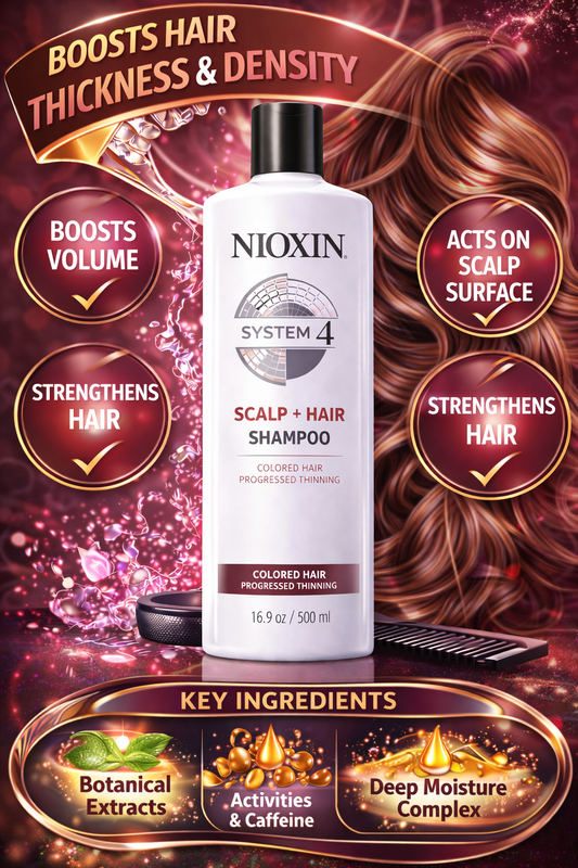 Nioxin System 4 Scalp + Hair Shampoo 16.9 oz