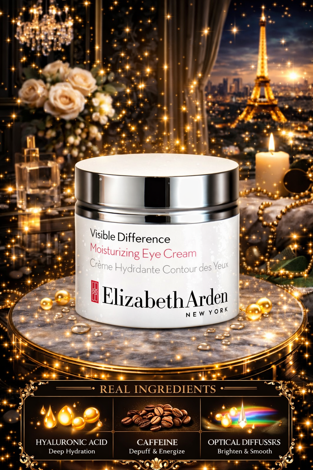 Elizabeth Arden women Visible Difference Moisturizing Eye Cream 15ml/0.5oz