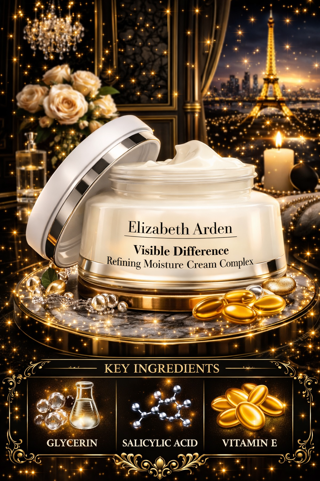 Elizabeth Arden Moisture Cream Visible Difference Refining Moisture Cream Complex 75ml/2.5oz women