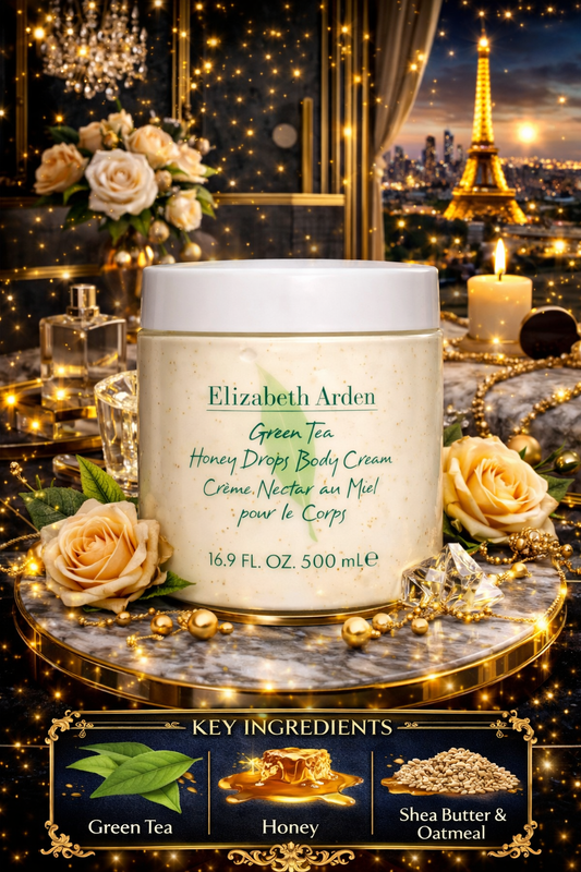 Green Tea Women Honey Drops Body Cream 16.9 oz