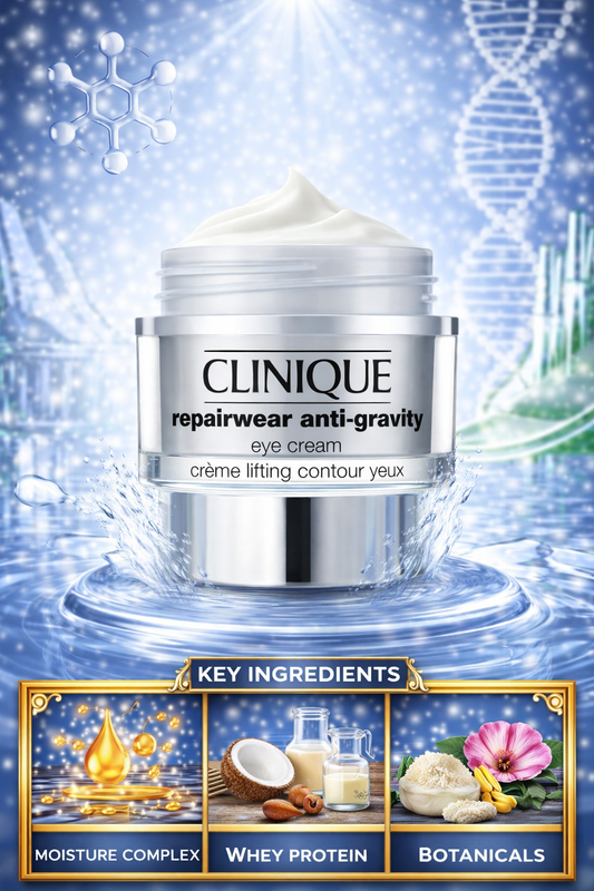 Clinique women Repairwear Anti-Gravity Eye Cream - For All Skin Types 15ml/0.5oz