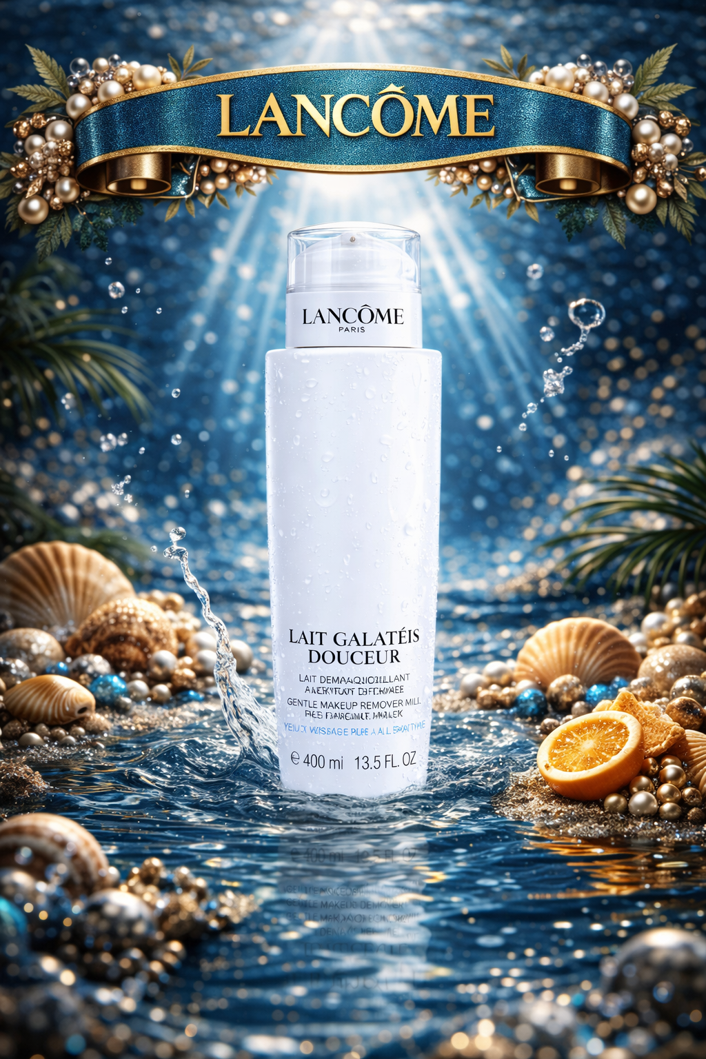 Lancome Makeup Remover Galateis Douceur Gentle Makeup Remover Milk With Papaya Extracts 400ml/13.5oz