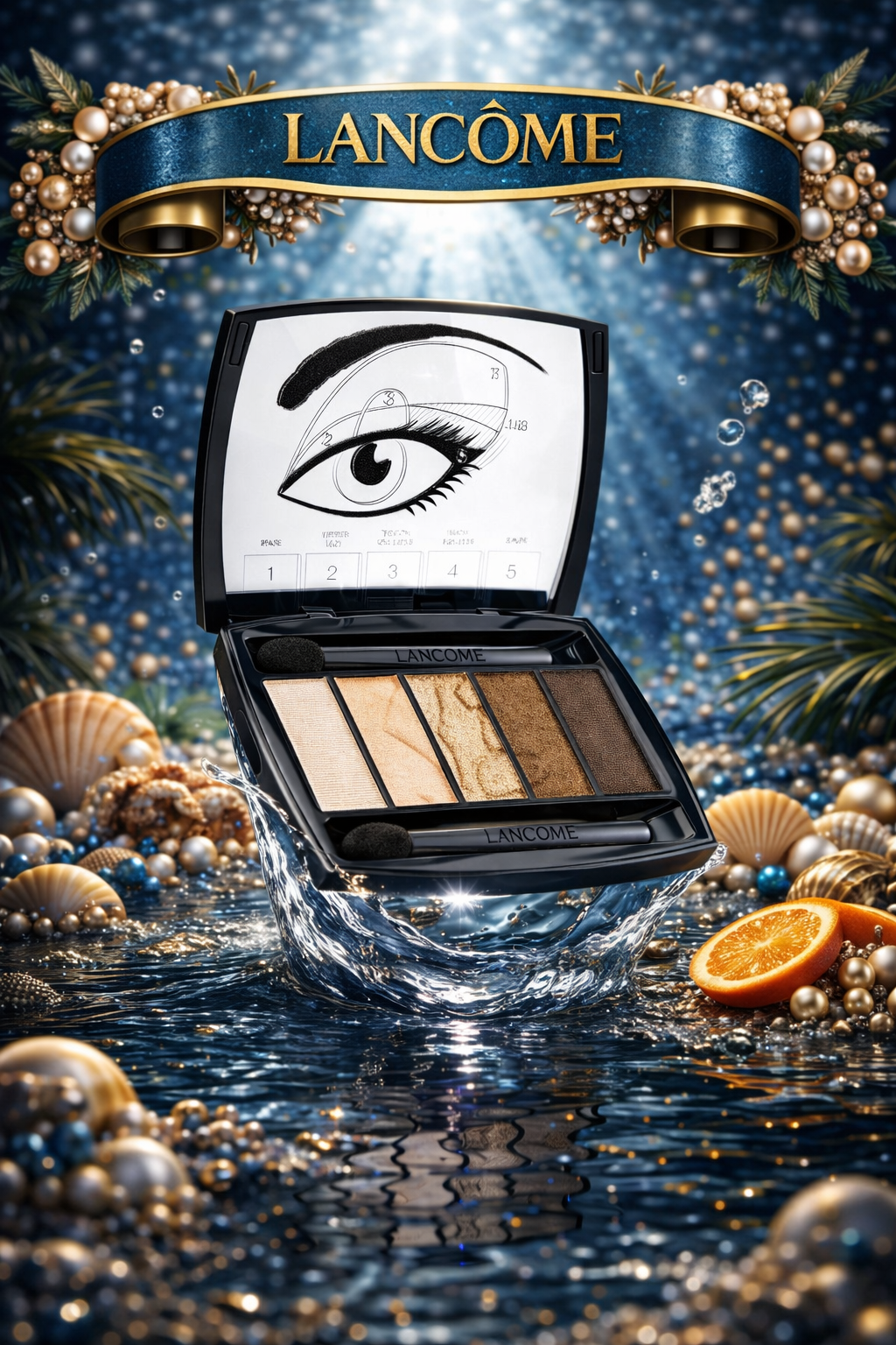 Lancome Hypnose Palette # 01 French Nude 4g/0.14oz