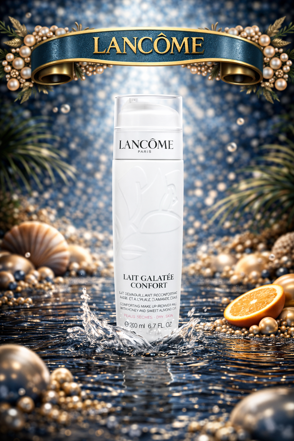 Lancome women Lait Galatee Confort (Dry Skin) 200ml/6.7oz
