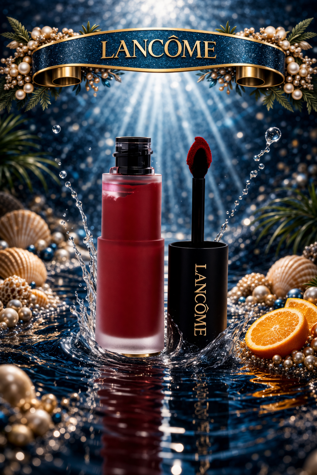 Lancome L'Absolu Rouge Drama Ink Lipstick # 500 L'Orfevre 6ml/0.2oz