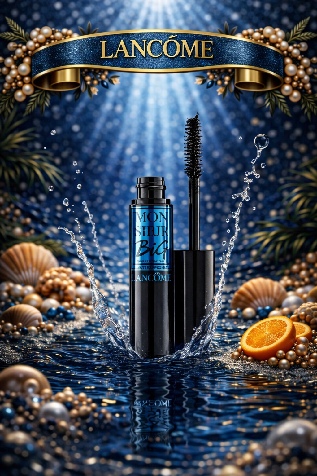 Lancome Monsieur Big Waterproof Mascara -# 01 Big Is The New Black 10ml