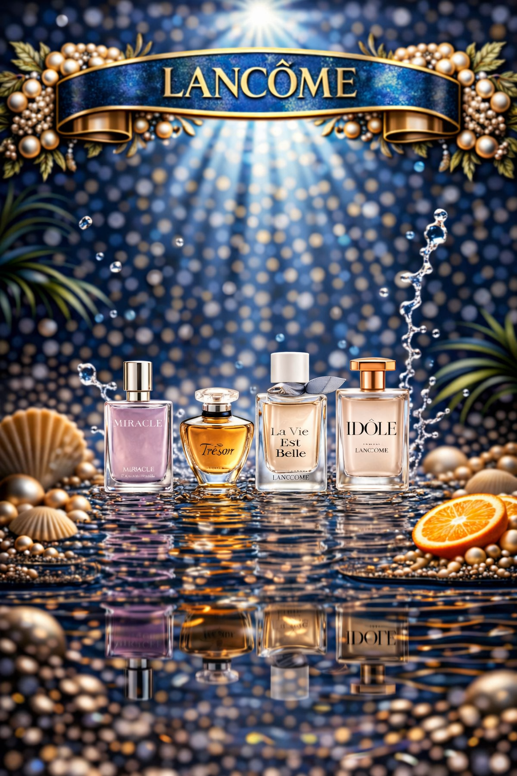 Lancome Variety women 4 Piece Mini Variety With La Vie Est Belle & Tresor & Miracle & Idole And All Are Eau De Parfum Minis